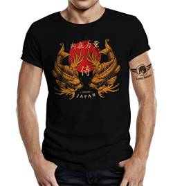 T-Shirt für Japan Samurai Tokio Kampfsport Fans XL von LOBO NEGRO