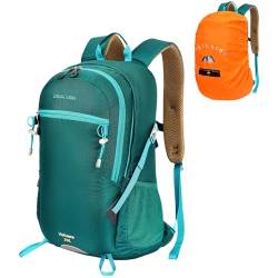 LOCAL LION Wanderrucksack Fahrradrucksack Rucksack 20L für Damen & Herren mit Regenschutz zum Wandern Trekking Camping Fahrradfahren Sport Uni Schule von LOCAL LION