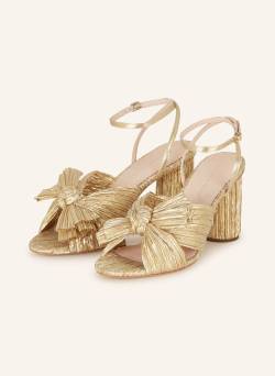 Loeffler Randall Sandaletten Camellia gold von LOEFFLER RANDALL