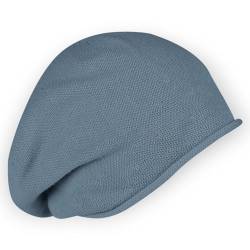 LOEVENICH Beanie Mütze aus Baumwolle mit Rollrand – die leichtere und sommerlichere Mütze für jeden Tag von LOEVENICH