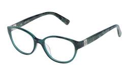 Loewe Unisex-Erwachsene VLW920500860 Brillengestelle, Grün (Green Marbled), 55 von LOEWE