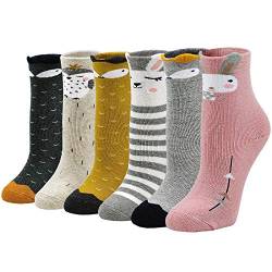 LOFIR Dicke Kinder Socken aus Baumwoll Winter Warme Thermo Socken für kleine Mädchen Jungen Kleinkind Neuheit Socken Größe 20-22, für 2-4 Jahre, 6 Paare von LOFIR