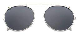 Clip on Sunglasses Polarised Flip Up fit Sunglasses Glasses Eyeglass for Women Men Outdoor Sport, C1, von LOHO