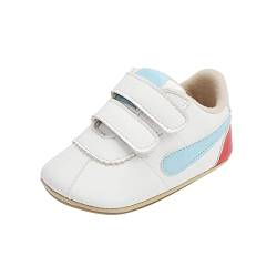LOIJMK Mädchen Schuhe Sandalen Baby Sport Turnschuhe Prewalker Infant Kleinkind Babyschuhe Schuhe 22 (Blue, 19 Toddler) von LOIJMK