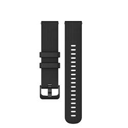 LOKEKE Ersatzarmband für Garmin Forerunner 745 – Ersatz-Uhrenarmband aus Silikon mit QuickFit für Garmin Forerunner 745 (Silikon schwarz) von LOKEKE