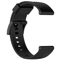 LOKEKE Ersatzarmband für Suunto 7, 24 mm Ersatzarmband aus Silikon für Suunto 7 / 9/9 Baro / D5, Künstlicher Quarz., von LOKEKE