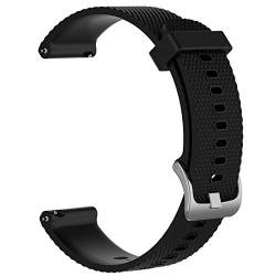 LOKEKE Ersatzarmband für Timex Expedition – 20 mm Ersatz-Armband aus Silikon für Timex Expedition/Weekender (Siliocne Black) von LOKEKE