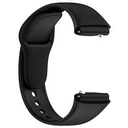 LOKEKE Kompatibel mit Redmi Watch 3 Ersatzband – Ersatz-Silikon-Armband kompatibel mit Redmi Watch 3/3 Lite/3 Active (Silikon Schwarz), Künstlicher Quarz. von LOKEKE