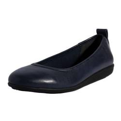 LONDON FOG Baden-Ballerinas für Damen, bequeme Alltags-Ballerinas für Damen, Marineblau, 40.5 EU von LONDON FOG