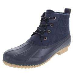 LONDON FOG Winley Damen Stiefel, Enten-Design, Marineblau, 42 EU von LONDON FOG