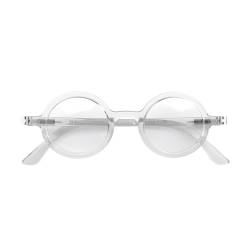 LONDON MOLE Brillen | Blaulichtfilterbrille von Moley | Runde Gläser | Coole blaue Blocker | Anti-Augenbelastung für Bildschirme | Herren Damen Unisex | Federscharniere | Transparent von LONDON MOLE
