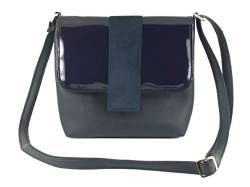 LONI Desire-Contrast Navy, Damen Schultertasche Blau navy M von LONI