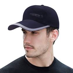 Baseballmütze Herren Baumwolle Baseball Cap Lange Krempe Baseballkappe Verstellbare Schirmmütze Anti UV Sonnenschutz Sporthut Freizeithut Modischer Basecap Schirmkappe für Outdoor Sport Radfahren von LONTG