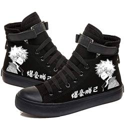 LOPERT My Hero Academia Boku No Hero Academia Katsuki Bakugo Cosplay Schuhe Unisex Erwachsene Sneakers von LOPERT