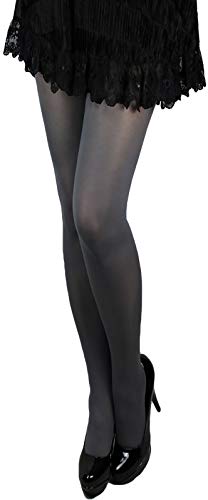 LORES 60 den Strumpfhose Damen weich matt 30 Farben S-XL blickdicht T-Band (M, grau-cenere) von LORES