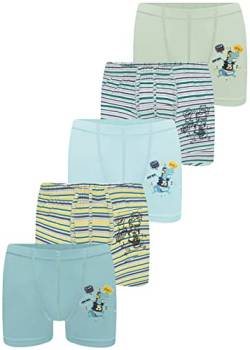 LOREZA ® 5 Jungen Boxershorts aus Baumwolle Unterhosen (140-146 (10-11Jahre), Modell 3) von LOREZA