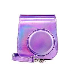 LORIER Sofortbildkamera Pu. Ledertasche Farbe Kamera Umhängetasche Schutzhülle Schutzhülle Handtasche Fit for Fujifilm Mini 11 Kamera Tasche (Color : Z) von LORIER