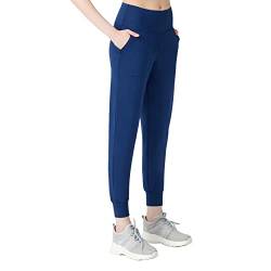 LOS OJOS Jogginghose Damen - Jogger für Frauen - Sweatpants mit hoher Taille und Taschen, XL von LOS OJOS