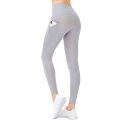 LOS OJOS Leggings Damen – Yogahose mit Taschen, Workout-Leggings mit hoher Speck-Weg-Taille für Frauen von LOS OJOS