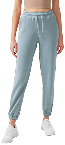 LOS OJOS Sweathose Damen - Sweatpants mit Taschen - Jogginghose für Damen mit Kordelzug - Elastischer Bund von LOS OJOS