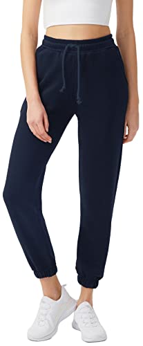 LOS OJOS Sweathose Damen - Sweatpants mit Taschen - Jogginghose für Damen mit Kordelzug - Elastischer Bund von LOS OJOS