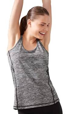 LOS OJOS Tank Top Damen - Sport Top Damen - Racerback Athletic Tops für Yoga, Laufen und Training von LOS OJOS