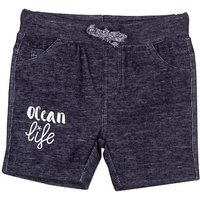 LOSAN Sweatshorts Losan Jungen Bermuda Shorts Ocean life blue melange (1-tlg) von LOSAN