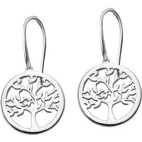 LOTUS SILVER Paar Ohrhänger Lotus Silver Lebensbaum 925 Silber (Ohrhänger), Ohrhänger für Damen 925 Sterling Silber, silber von LOTUS SILVER