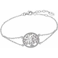 LOTUS SILVER Silberarmband Lotus Silver Lebensbaum Armband (Armband), 925 Sterling Silber Lebensbaum, Farbe: silber, rosa von LOTUS SILVER