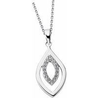 LOTUS SILVER Silberkette Lotus Silver Blatt Halskette, Damen Kette Blatt aus 925 Sterling Silber, silber von LOTUS SILVER