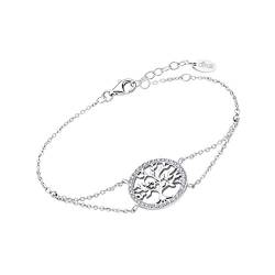 LOTUS SILVER SILBER Lebensbaum Armband LP1746-2/1 Damen Zirkonia D2JLP1746-2-1 ein Geschenk zu Weihnachten, Geburtstag, Valentinstag für die Frau von LOTUS SILVER