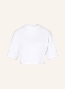 Loulou Studio Cropped-Shirt Gupo weiss von LOULOU STUDIO