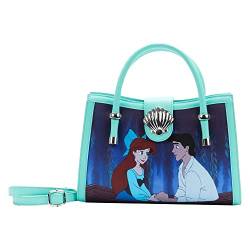 LOUNGEFLY Unisex Kinder 120 Disney The Little Mermaid Princess Scenes Series Crossbody Bag One Size, Die kleine Meerjungfrau, Einheitsgröße von LOUNGEFLY