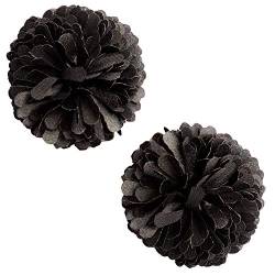 LOVE SHOES Schuhclips Blume schwarz I Brosche Schuhschmuck elegant I Shoe Charms Flower Smartclip von LOVE SHOES COMPANY