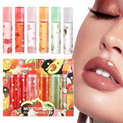 Rollerball-Lippenöl | Reisefreundliches Lippenöl-Set Roll-on-Lippenbalsa | Make-up-Zubehör für Frauen für Zuhause, Treffen, Verabredungen, Arbeiten, Einkaufen, Reisen Lovemetoo von LOVEMETOO