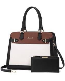 LOVEVOOK Handtasche Damen Mittelgroß, Damen-Henkeltaschen mit Geldbörse, Leder Damen Tasche Bags Purse for Women Schultertaschen Umhängetasche Frauen für Alltag Business von LOVEVOOK