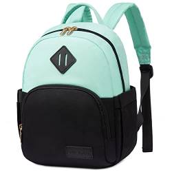 LOVEVOOK Rucksack Damen Klein, Wasserdicht Kleine Rucksäcke Tasche 2 in 1 Tagesrucksack Elegant, Mini Damenrucksack Cityrucksack Modern Schulrucksack Reiserucksack Daypack Backpack für Reise Schule von LOVEVOOK