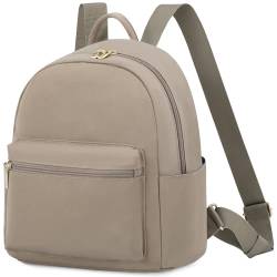 LOVEVOOK Rucksack Damen Klein, Wasserdicht Kleiner Rucksäcke Handtasche Elegant, Mini Damenrucksack City Rucksack Tagesrucksack Modern Rucksacktasche damen 2 in 1 für Schule Reise Arbeit von LOVEVOOK