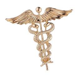 LOVIVER Herren Angel Anzug Brosche Abzeichen Pins Kragen Revers Corsage, Golden von LOVIVER