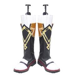 LOVIZA Schuhe 【Genshin Impact: Bennett】 Cosplay Schuh Karneval Stiefel Halloween Kurzstiefel Party Hausschuhe Anime Rollenspiel Outfit Kostüme von LOVIZA