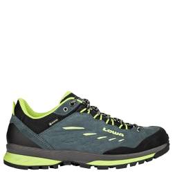 LOWA Halbschuh DELAGO GTX LO Petrol/Limone 41.5 von LOWA