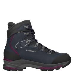 LOWA Damen Mauria Evo GTX Schuhe, Navy-Beere, UK 4.5 von LOWA