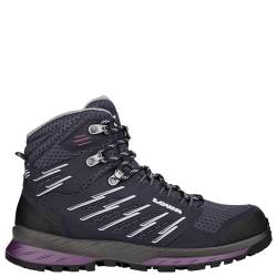 LOWA Damen TREK EVO GTX MID Ws Trekking-& Wanderstiefel, Navy/Beere, Gr. 40 von LOWA