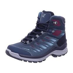 LOWA FERROX GTX MID Ws Damen Wanderstiefel Trekkingschuh Outdoor Goretex blau, Schuhgröße:38 EU von LOWA