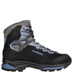 LOWA Herren Trekkingstiefel CAMINO EVO GTX 210627 Black/Blue 42 von LOWA