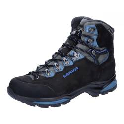 LOWA Herren Trekkingstiefel CAMINO EVO GTX 210627 Black/Blue 44 von LOWA