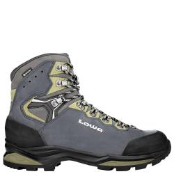 LOWA Stiefel mittel CAMINO EVO GTX stahlblau/kiwi 46.5 von LOWA