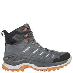 LOWA Stiefel mittel INNOVO GTX MID rauchgrün/flame 43.5 von LOWA