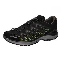 LOWA Herren Wanderschuhe Maddox GTX Lo 310614 Black/Lime 44.5 von LOWA