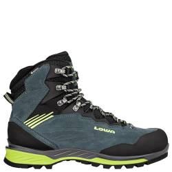 LOWA M Cadin Ii GTX Mid Blau - Gore-Tex Wasserdichter vielseitiger Herren Gore-Tex Bergschuh, Größe EU 45 - Farbe Sta von LOWA